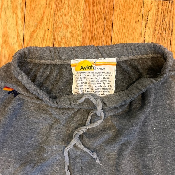 Aviator Nation Chevron Sweatpants Size M - Picture 2 of 3